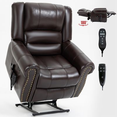  350 lbs Power Lift Recliner with Heat Massage