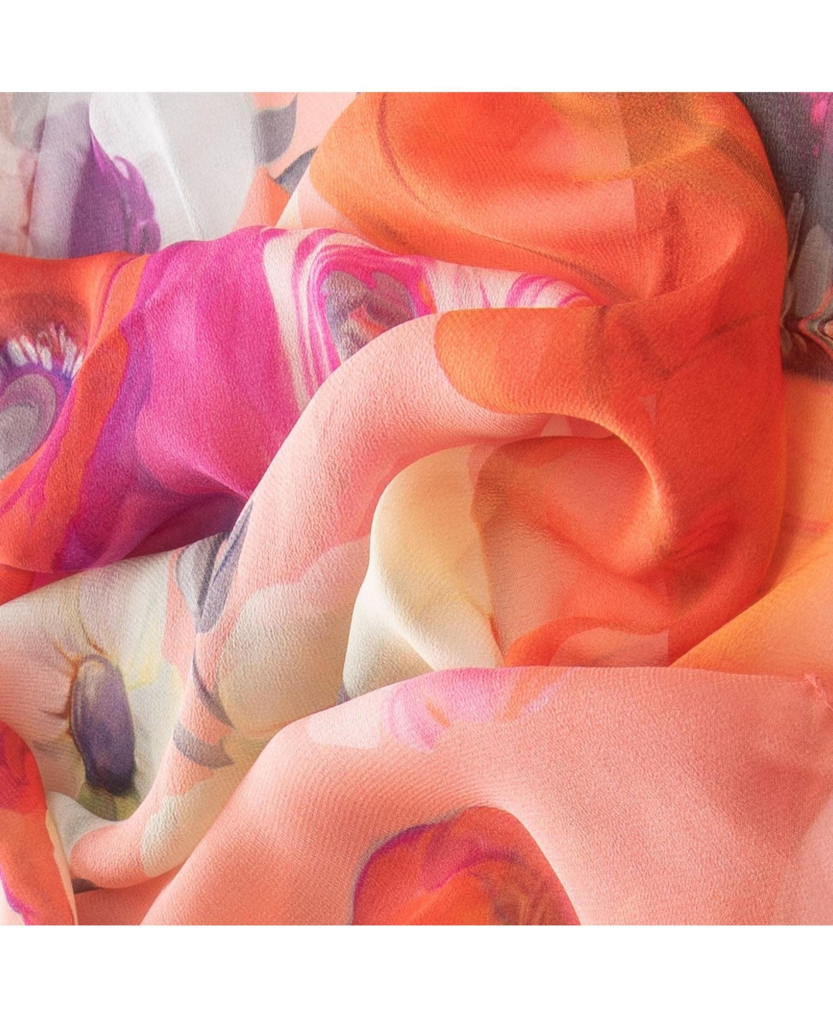 Elizabetta Campo de' Fiori - Long Sheer Silk Scarf for Women