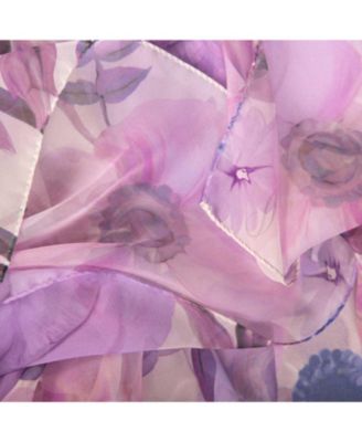 Campo de' Fiori - Long Sheer Silk Scarf for Women