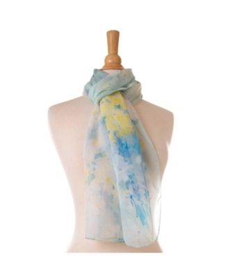 Meadow - Long Sheer Silk Scarf for Women