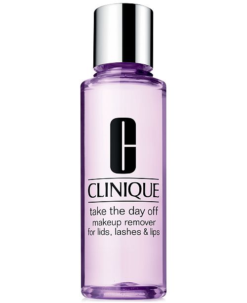 Clinique Take The Day Off Makeup Remover For Lids Lashes Lips 4 2 Fl Oz Reviews Makeup Beauty Macy S