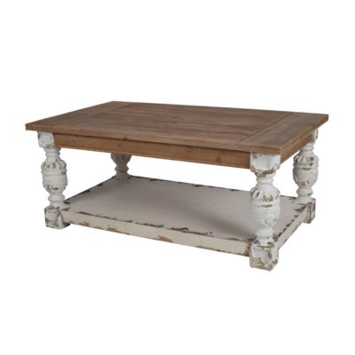 French Country Rectangle Coffee Table