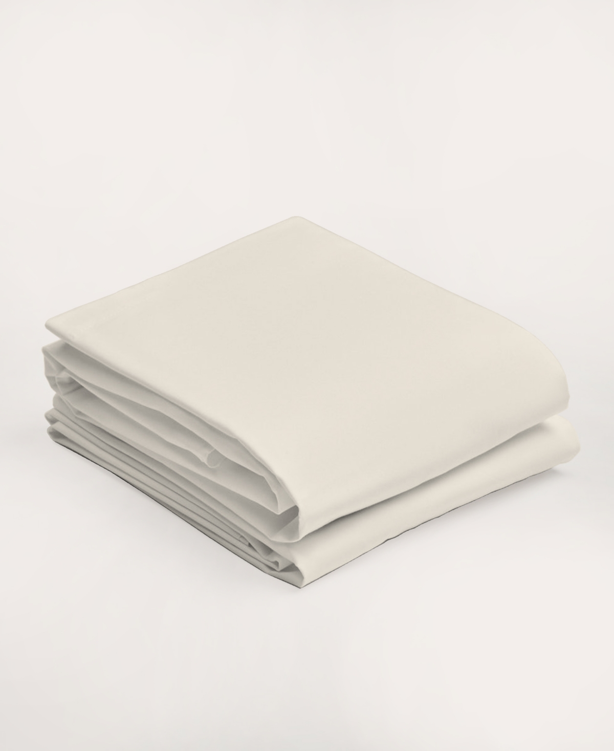 Purity Home Ultra-Light Cool Crisp 100% Cotton Percale Pillowcase Pair