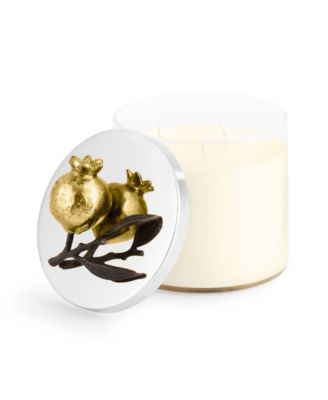 Pomegranate Candle Gold