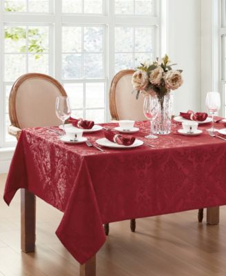 Elrene Caiden Damask Tablecloth - 60" x 102"