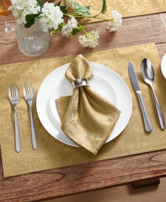 Elrene Caiden Damask Placemat, Set of 4