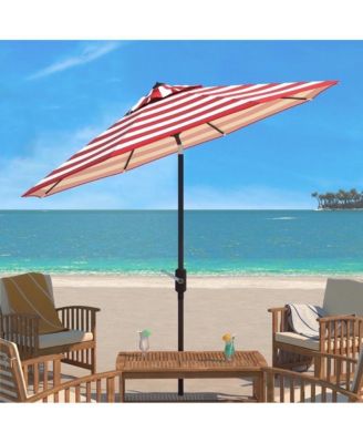 UV Resistant Iris Fashion Line 9Ft Auto Tilt Umbrella