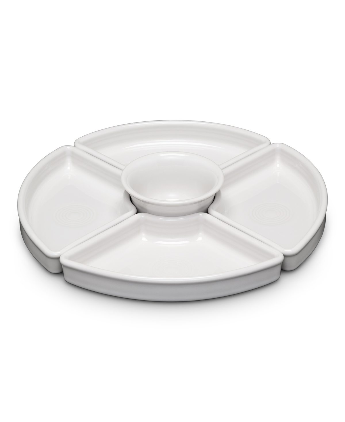 Fiesta White 5 Pc. Entertaining Set In White