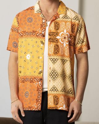 Men's Bandana Ultra Button Up Shirt