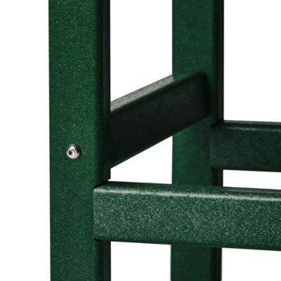 3 Piece set Outdoor Patio Poly Adirondack rocking chairs with side table