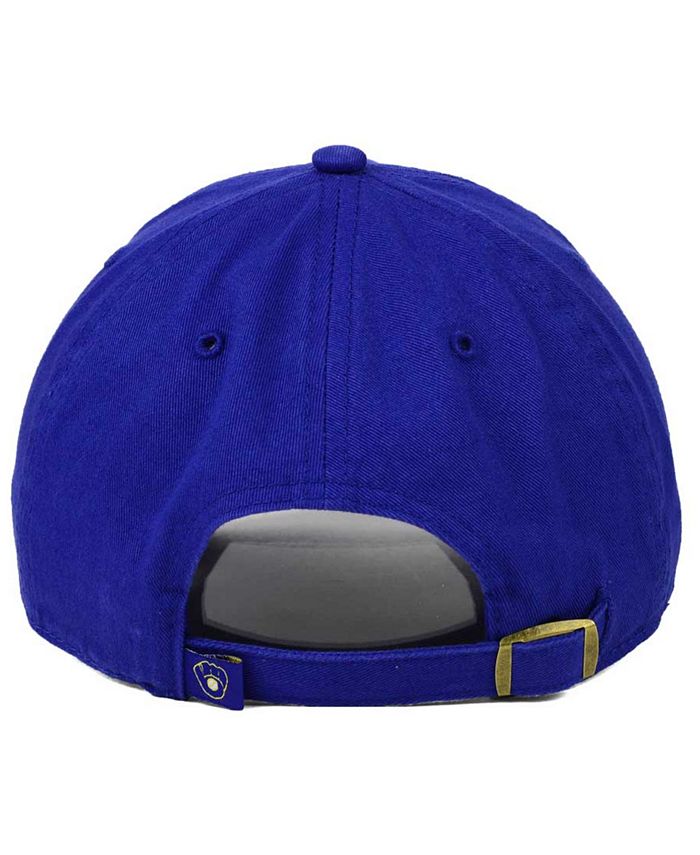 '47 Brand Milwaukee Brewers OFR Clean Up Cap & Reviews - Sports Fan ...