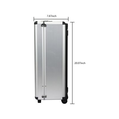  14.37 Hand Tool Box With 4 Layers Of Toolset And Wheels