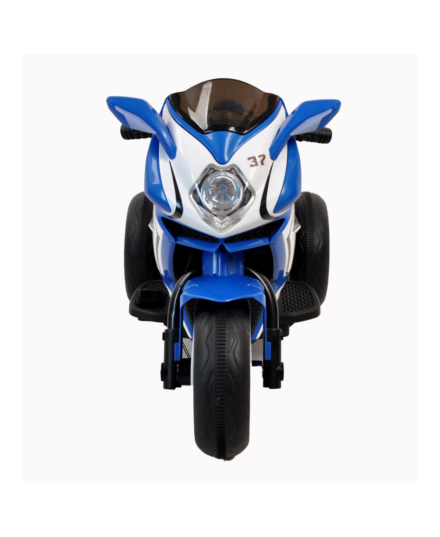 Детская игрушка Streamdale Furniture Electric Ride-On Motorcycle with Music, 3–4 года, цвет: Синий — фото 9