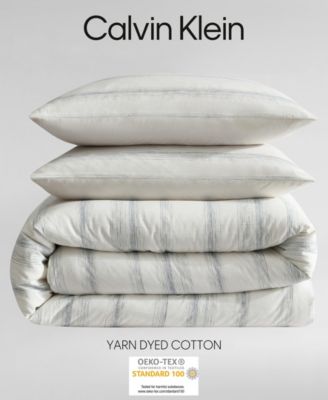 Strie Stripe 3 Piece Comforter Set, King