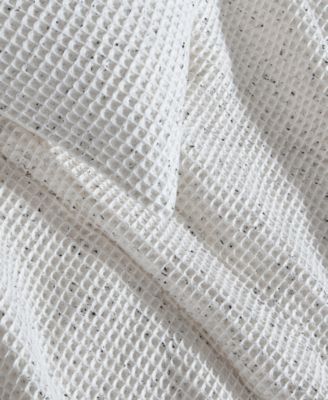 Speckled Waffle 3 Piece Duvet Cover Set, King