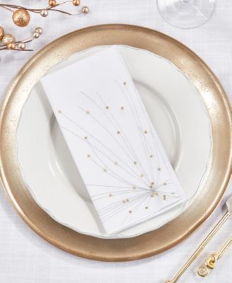 Saro Lifestyle Fireworks Collection In White