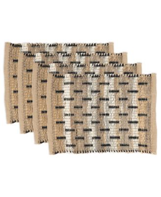 Tailored Stripe Placemat Set of 4, 14"x20"