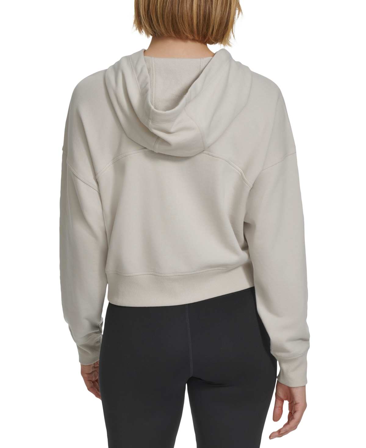 Calvin Klein Women's French Terry Long-Sleeve Zip-Up Hoodie