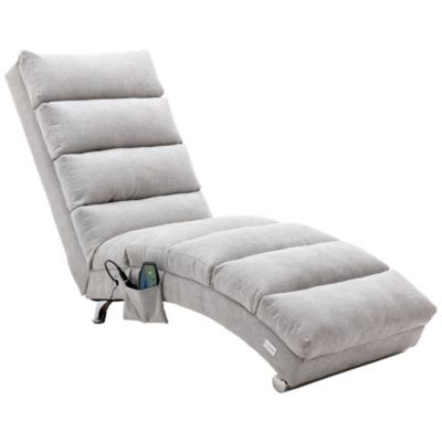 Streamdale Modern Indoor Linen Chaise Lounge