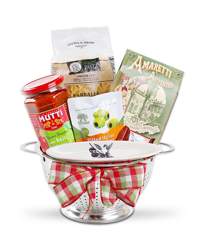 Alder Creek Gift Baskets Taste Of Italy Gourmet Food Gift Basket, 7 ...