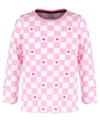 Epic Threads - Toddler Girls Heart Checker Printed T-Shirt