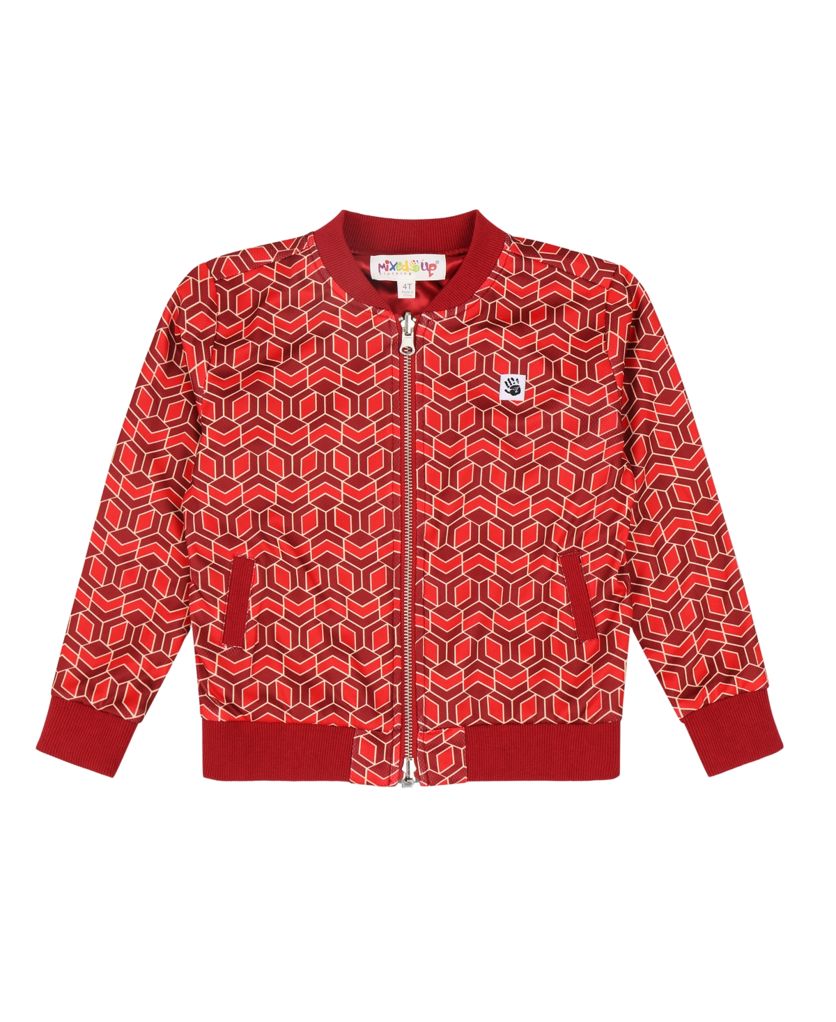 Mixed Up Clothing Girls Reversible Bomber Jacket
