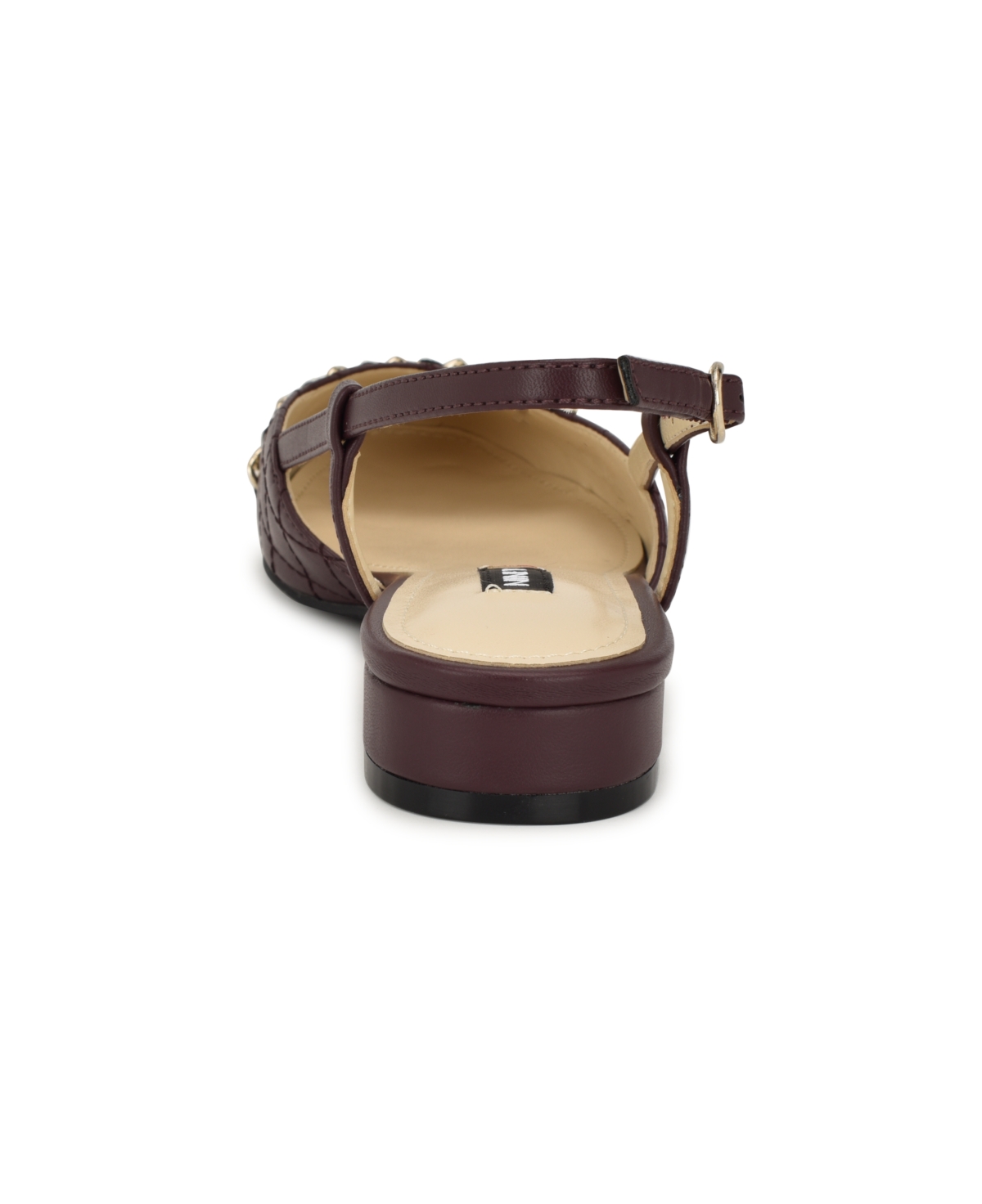 Nine West Women's Charme Slingback Almond Toe Dress Flats