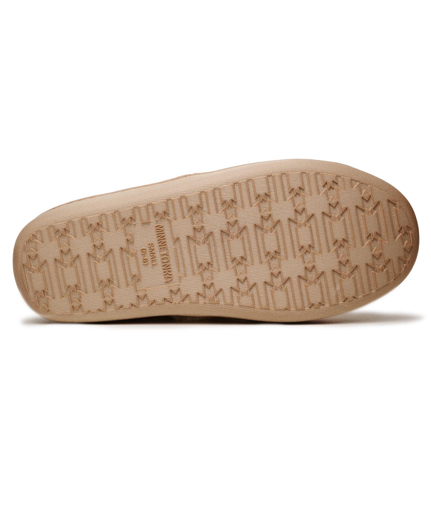 Женские тапочки Minnetonka Dina Slippers, цвет: Кремовый разноцветный — фото 3
