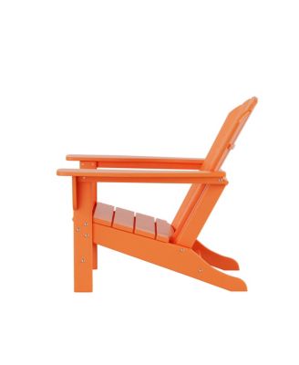 All-Weather Contoured Outdoor Poly Adirondack Chair