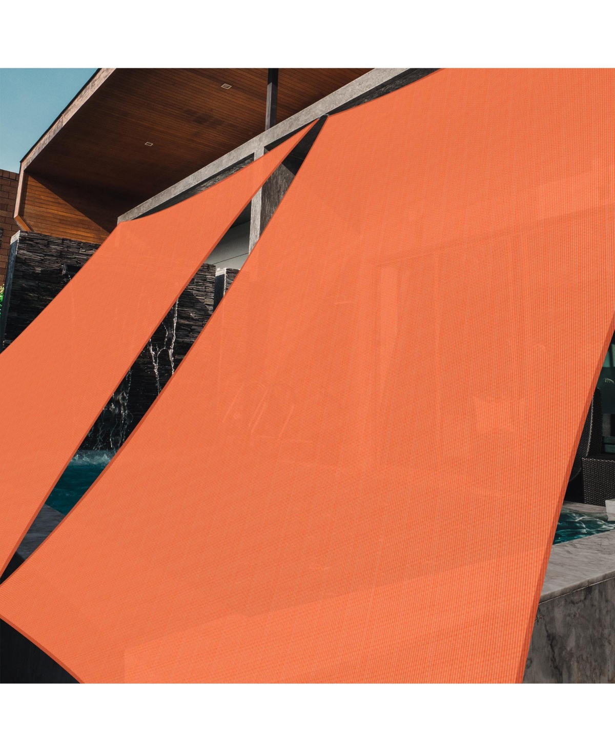 2 Pack 16x16 Ft 97% Uv Block Square Sun Shade Sail Hdpe Canopy Patio Park Garden