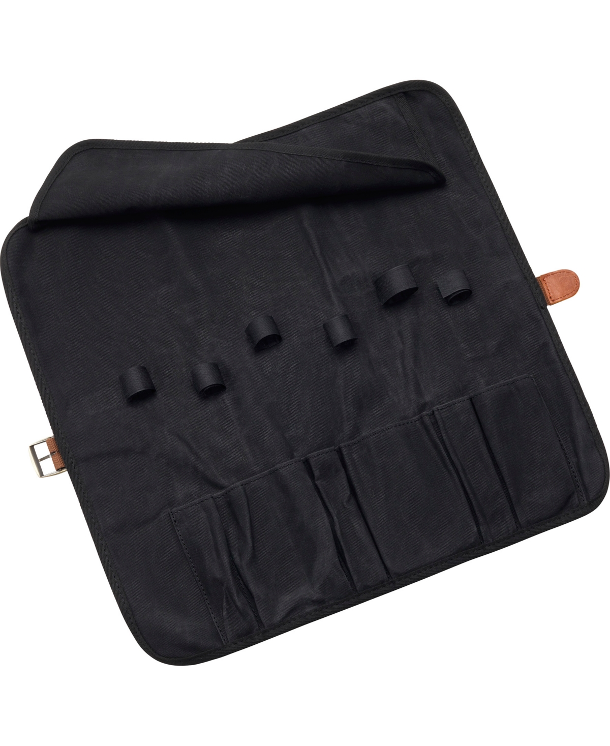 Shop Zwilling Bbq Chef's Black Waxed Canvas Tool Storage Wrap
