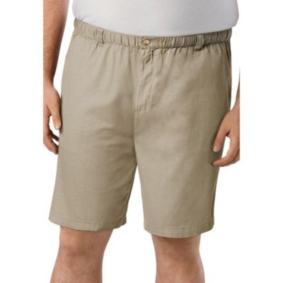 Men's Knockarounds 8" Full Elastic Plain Front Short