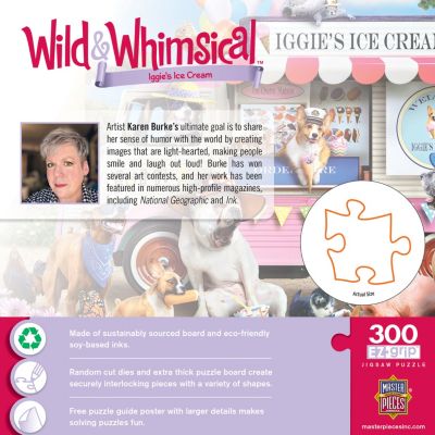 MasterPieces Wild & Whimsical - Iggy's Ice Cream 300 Piece EZ Grip Puzzle