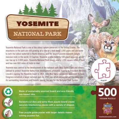 MasterPieces Yosemite National Park 500 Piece Jigsaw Puzzle for Adults