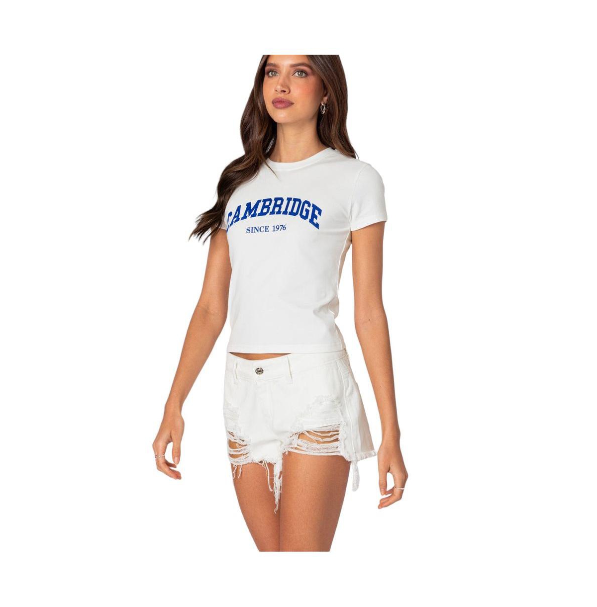 Edikted Women's Cambridge T Shirt