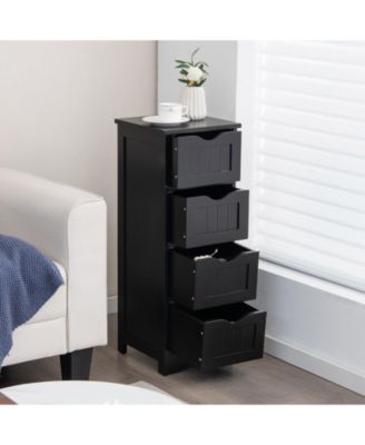 Bathroom Floor Freestanding Storage Organizer with 3 Drawers