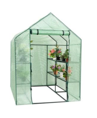 8 Shelf Mini Walk In Greenhouse for Outdoor Gardening
