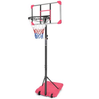  Youth Height Adjustable Basketball Hoop