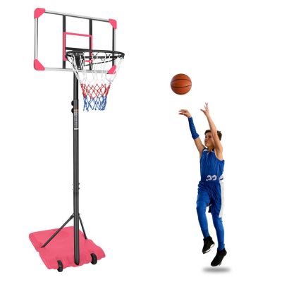  Youth Height Adjustable Basketball Hoop