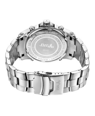 Men's Jet Setter Diamond (2 ct.t.w.) Stainless Steel Watch