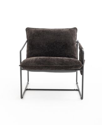 Upholstered Hanging Armchair with Metal Frame