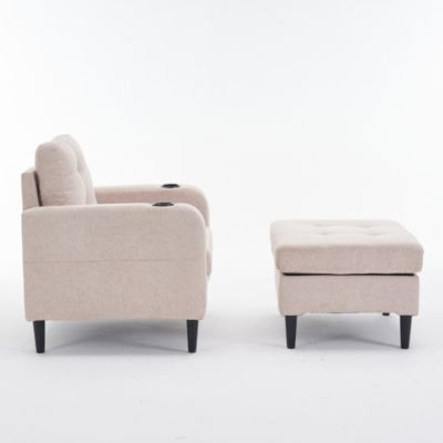 Armchair & Ottoman Set for Comfort and Style