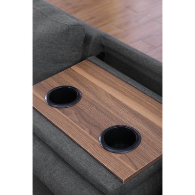 Streamdale Alger 98" Wide Left Hand Facing Sofa Chaise With Ottoman