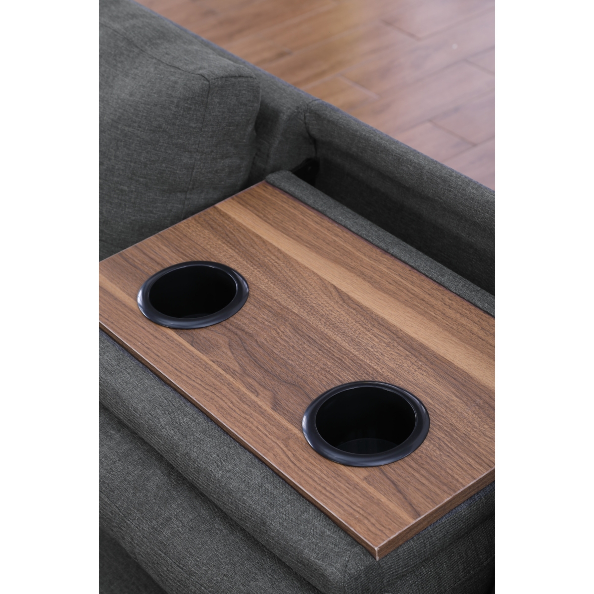 Streamdale Furniture Alger 98" Wide Left Hand Facing Sofa Chaise With Ottoman