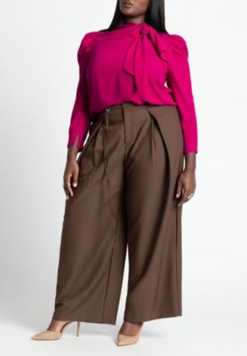 Women's Drape Front Blouse