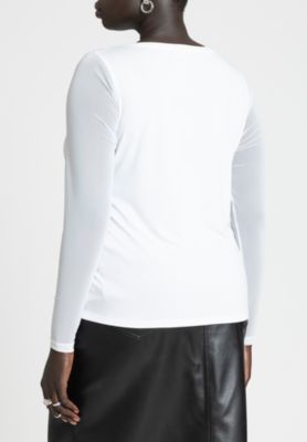 Women's Sheer Sleeve Tee