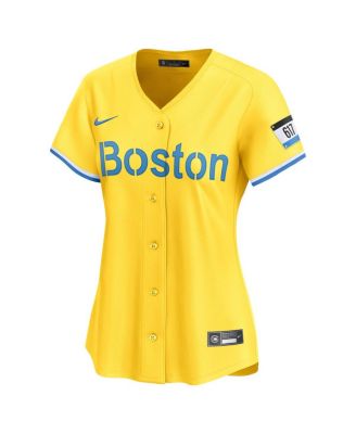 売れ筋商品|||ナイキ カットソー トップス レディース Women's Rafael Devers Gold Boston Red Sox City Connect Limited Player Jersey Gold Nike Women's Rafael Devers Gold Boston Red Sox City Connect