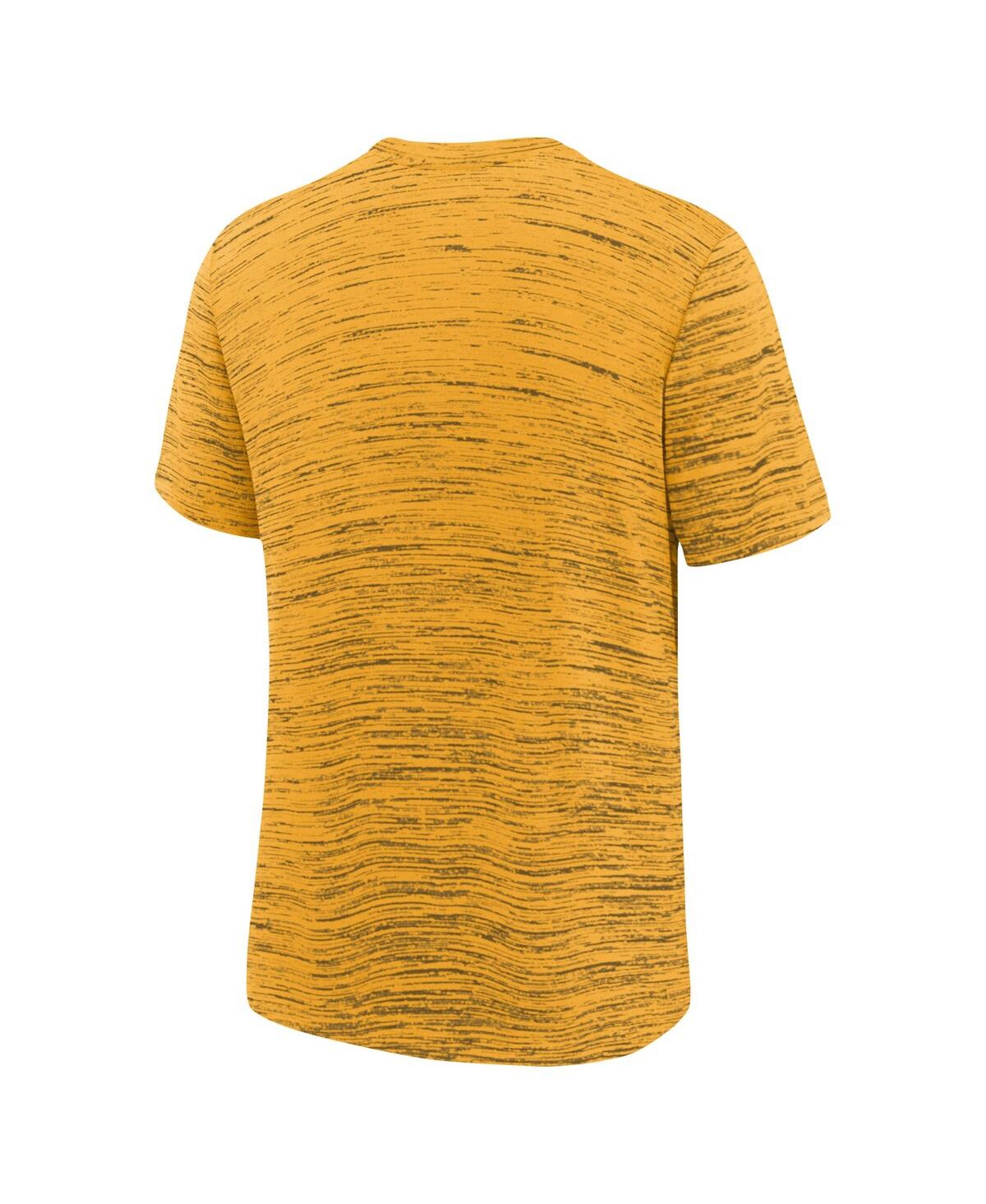 Nike Big Boys and GirlsPittsburgh Pirates Authentic Collection Practice Performance T-Shirt - Gold