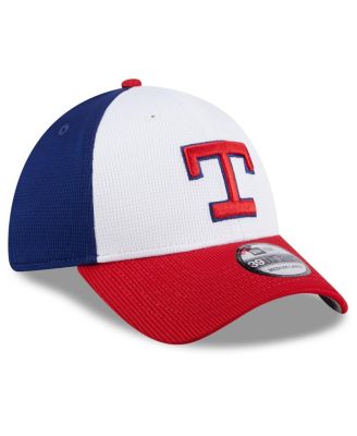 Men's White Texas Rangers 2024 Batting Practice 39THIRTY Flex Hat