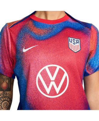 Women's Red USMNT 2024 Academy Pro Pre-Match Top